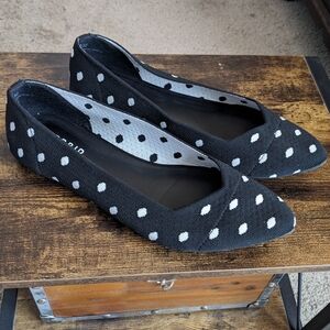 Torrid Knit Pointed Toe Flats 9.5 WW